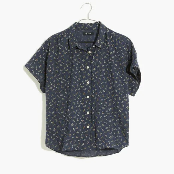 Madewell Hilltop Shirt in Adorable Ditsy - Picture 3 of 7